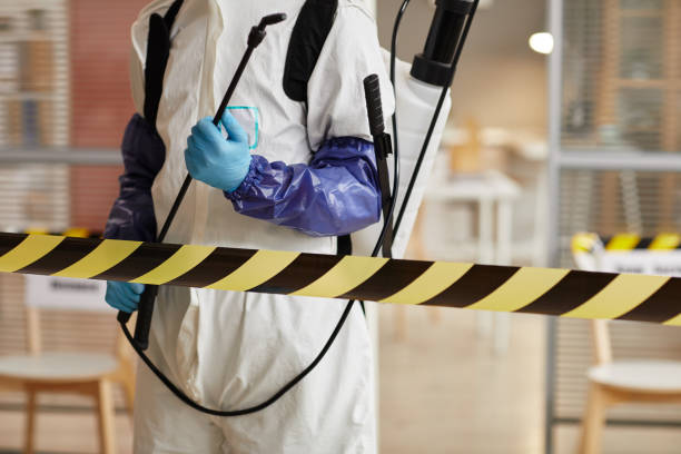 Professional Biohazard technician working in Danbury, TX